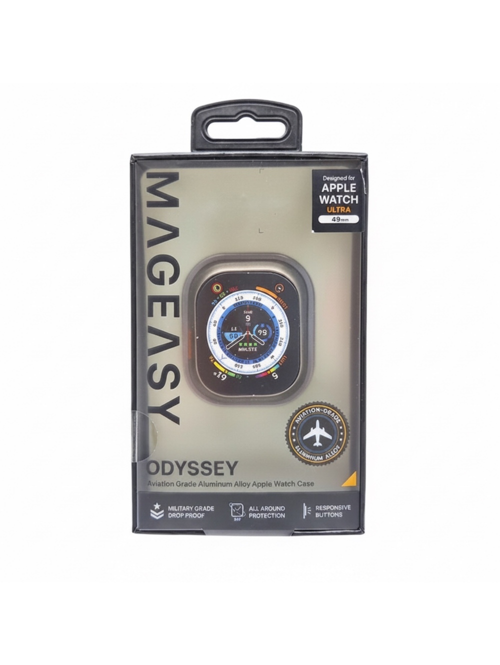 Mageasy Odyssey Apple Watch Ultra Case 49mm - Aviation Grade Aluminum